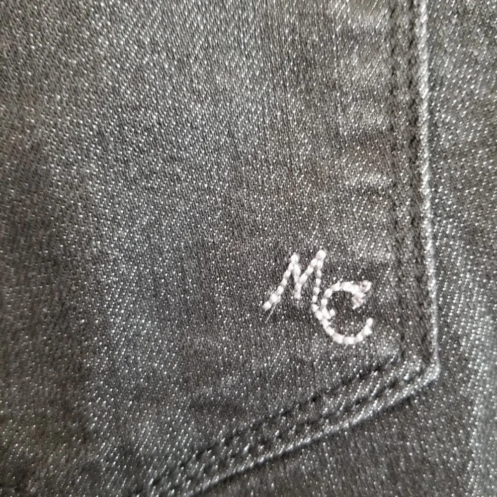 Modcloth Women's Karaoke High Rise Button Fly Skinny Jeans Size 4 Black Pockets - Picture 8 of 14